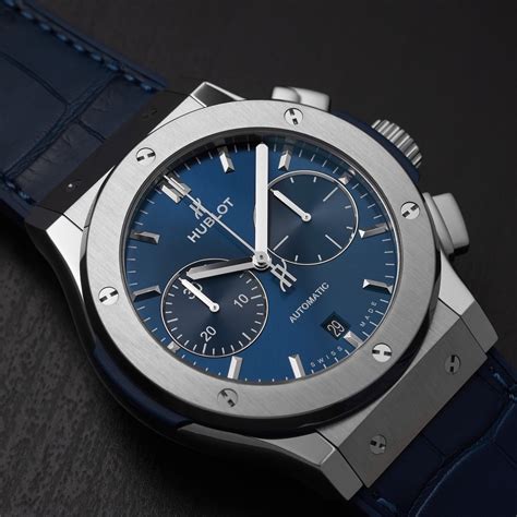 hublot classic fusion chronograph all black blue price|hublot classic fusion chronograph review.